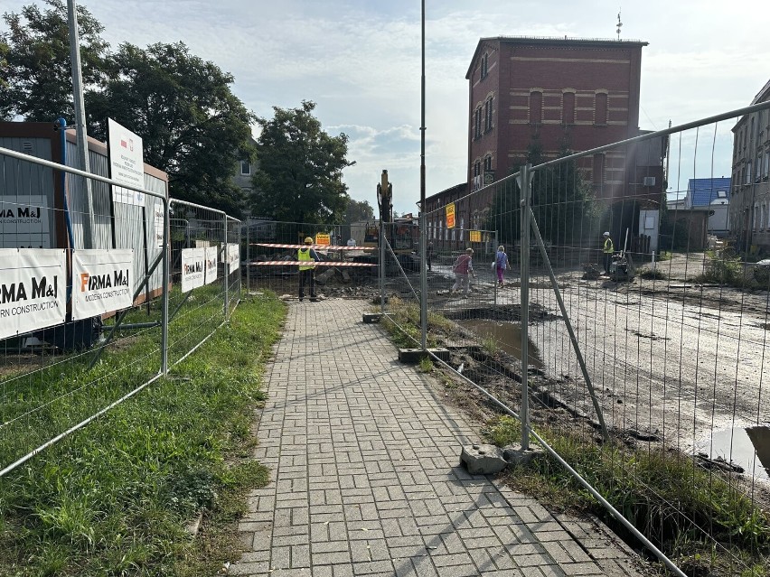 Remont ulicy Moniuszki w Żarach