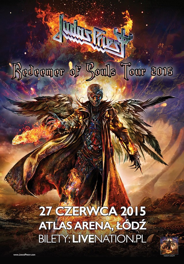 Koncert Judas Priest w Łodzi