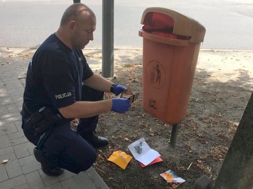 Ukradł pieniądze na osiemnastce kolegi w powiecie radziejowskim. Koperty ukrył w koszu na śmieci [zdjęcia]