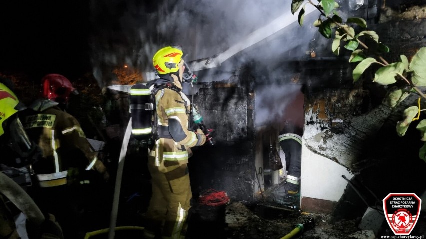 Pożar domu na Metalowcu oraz poszukiwania niepełnoletniej...