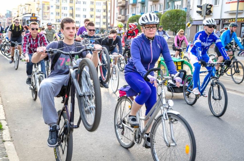 Prawie pół tysiąca rowerzystów przejechało przez Gorzów w Masie Krytycznej [zdjęcia]