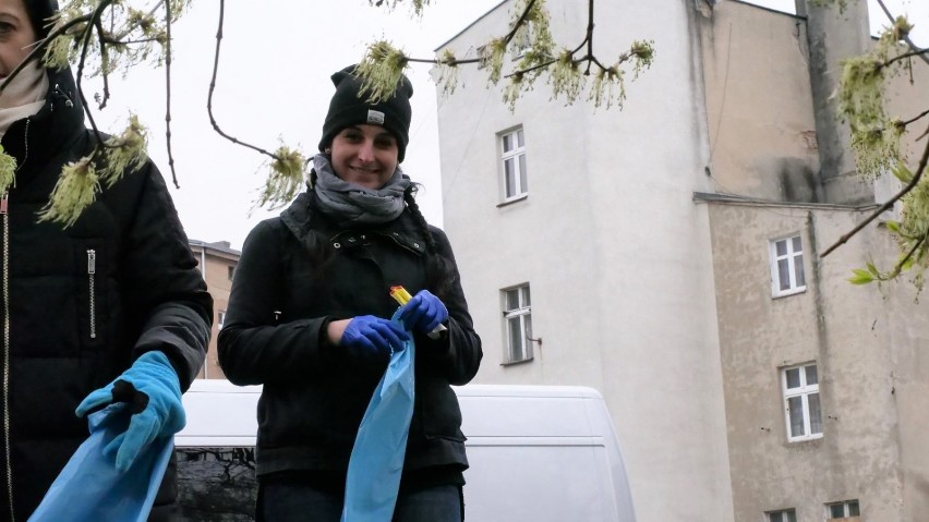 #TrashTag Challenge - sprzątaliśmy teren obok żłobka miejskiego i szkoły muzycznej [FOTO, FILM]