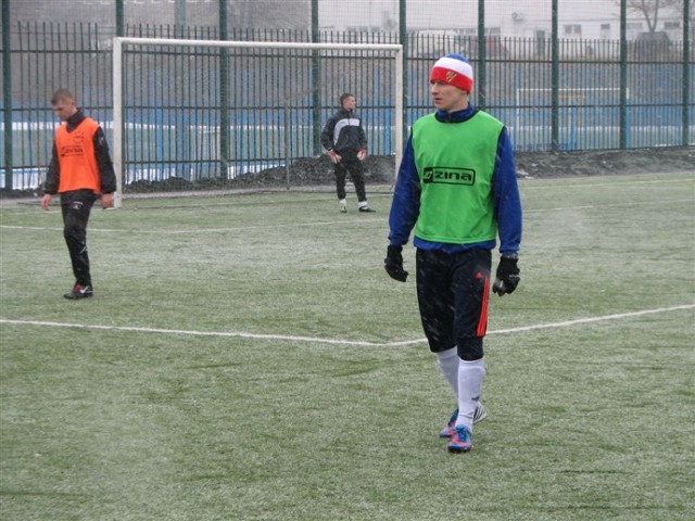 Adam Matusiak strzelił pierwszą bramkę w sobotnim sparingu Włocłavii