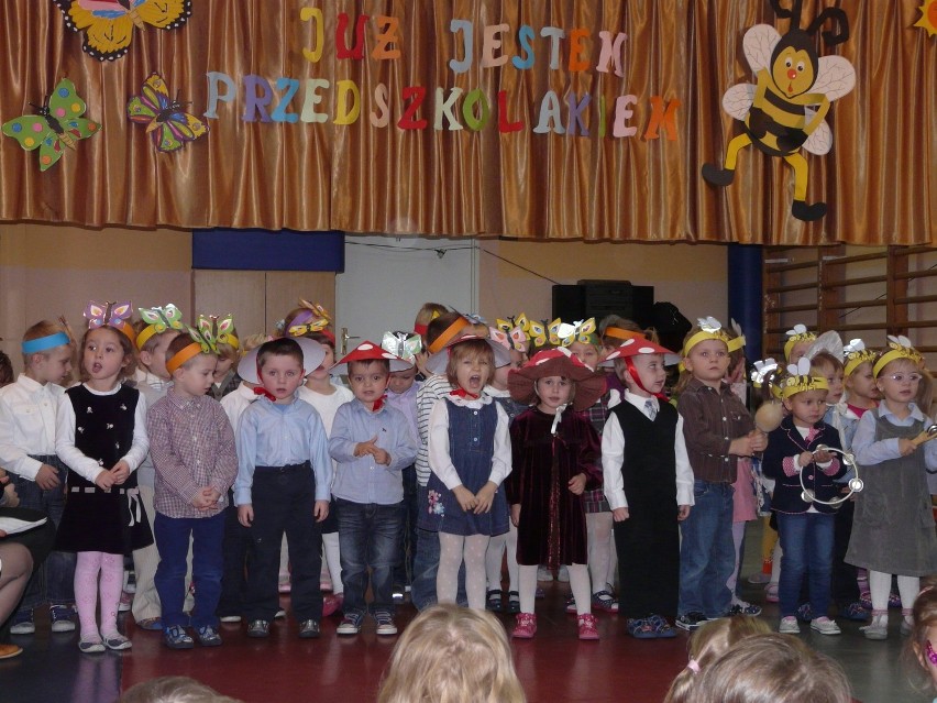 Pasowanie na przedszkolaczka w Słoneczku