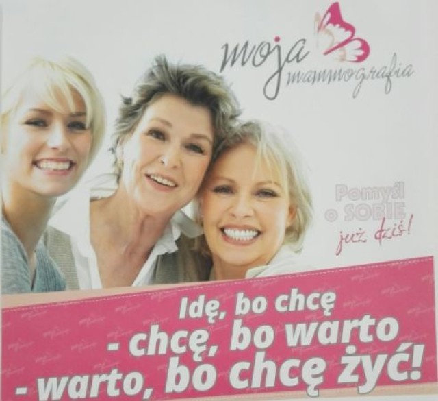 Bezpłatne badania mammograficzne w Brodnicy