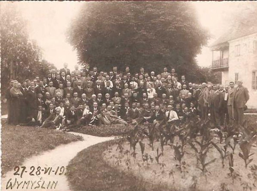 Lata 1928-1938 , Spotkanie w Wymyślinie.