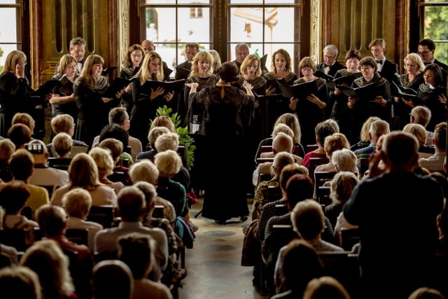 Koncert chóru DERMĖ z Litwy w zamku Książ