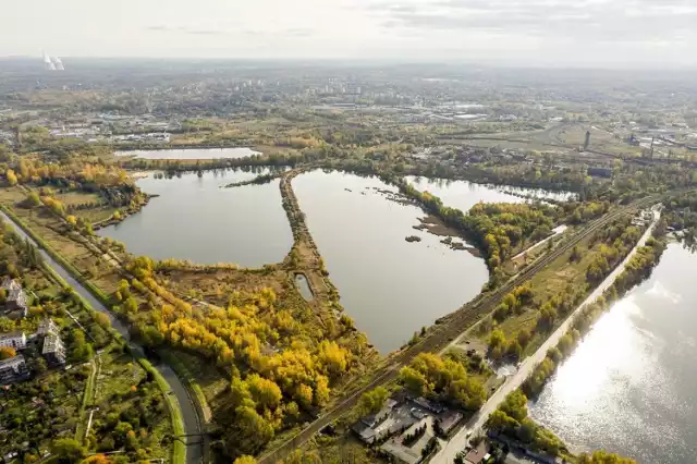 Dolina Pięciu Stawów w Katowicach to okolice stawów Morawa, Borki oraz trzech Hubertusów