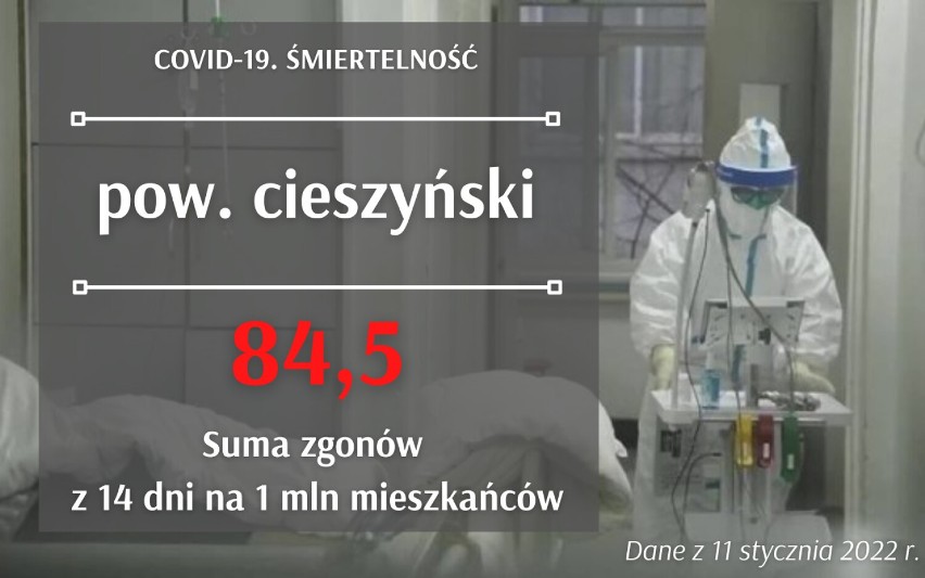 W woj. śląskim są CZARNE STREFY - tam zmarło najwięcej osób! Gdzie sytuacja jest najtragiczniejsza?