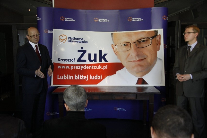 Wybory samorządowe: &quot;Lublin bliżej ludzi&quot; hasłem wyborczym Krzysztofa Żuka