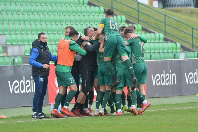 Olimpia Grudziądz po niesamowitej końcówce pokonała Błękitnych Stargard