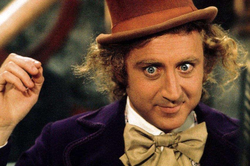 Kadr z filmu Willy Wonka i fabryka czekolady