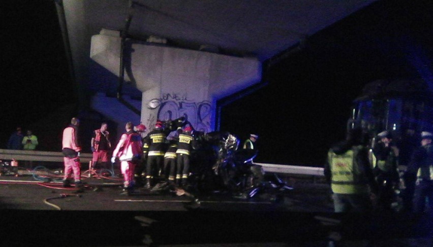W wypadku na S3 w Gorzowie zginęły dwie osoby