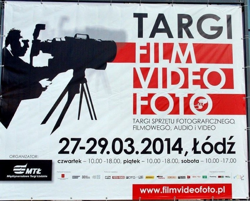 Baner XVII Targów Sprzętu Fotograficznego, Filmowego, Audio...