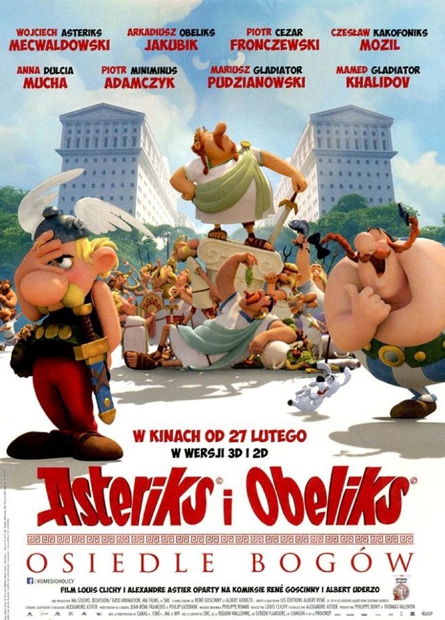 Kino Orange w Gminnym Ośrodku Kultury w Kłodawie

15 kwietnia 2015r.
Asterix i Obelix
godz. 9.00

Familijny, komedia, cena biletu: 16 zł normalny, 15 zł ulgowy (szkolny, studencki, seniora, rodzinny), 13 zł grupowy,

Czas trwania: 85 minut,