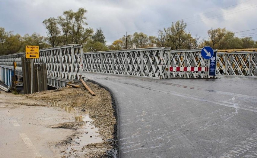 Most na ul. Kamiennej
Choć miasto oddało już do użytku...
