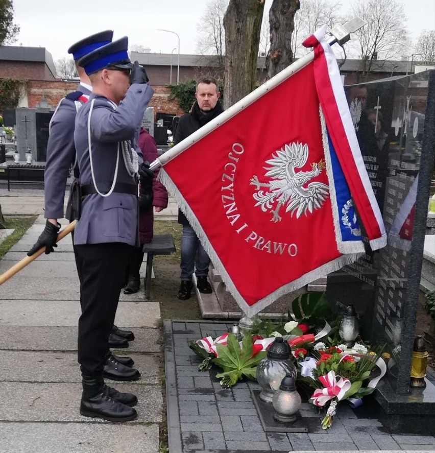 Uroczystość upamiętniająca zamordowanych przez NKWD w 1940...