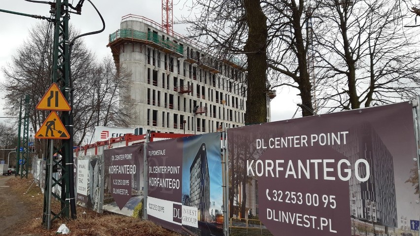 Budowa biurowca DL Tower w Katowicach