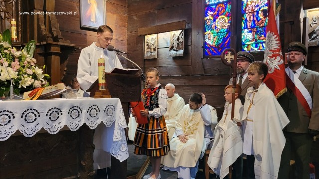 Jubileusz parafii Najświętszej Maryi Panny Królowej Korony Polski świętowano w niedzielę, 30 lipca 2023