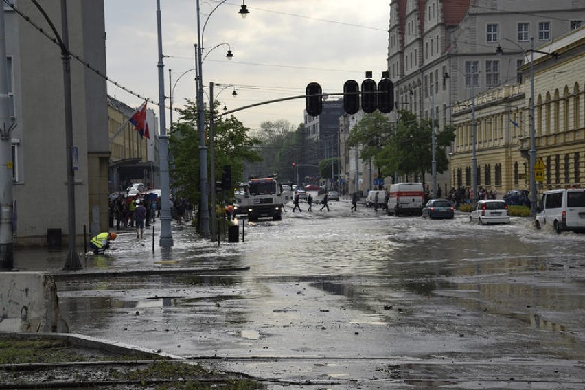 Zalany Gdańsk. Jakie ulice są zalane w Gdańsku 11.05.2018?