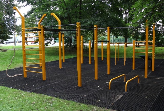 Przykładowy Street Workout Park