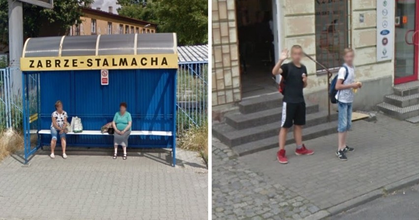 Mieszkańcy Zabrza na zdjęciach Google Street View. Może Was też przyłapała kamera Google'a?