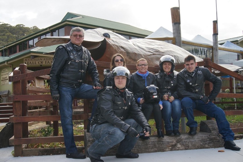 Sieradzcy motocykliści na Tasmanii. Kolejna egzotyczna i...