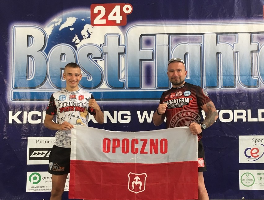 Piotr Stępień, kickbokser z Opoczna zdobywa Puchar Świata