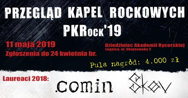 TYLKO DZISIAJ! Ostatni dzwonek na zgłoszenia do Przeglądu Kapel Rockowych