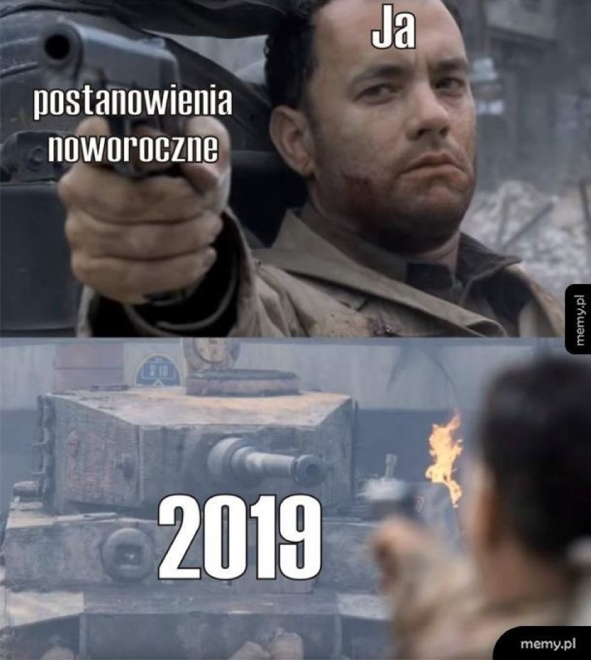 Postanowienia noworoczne 2019 - najciekawsze memy