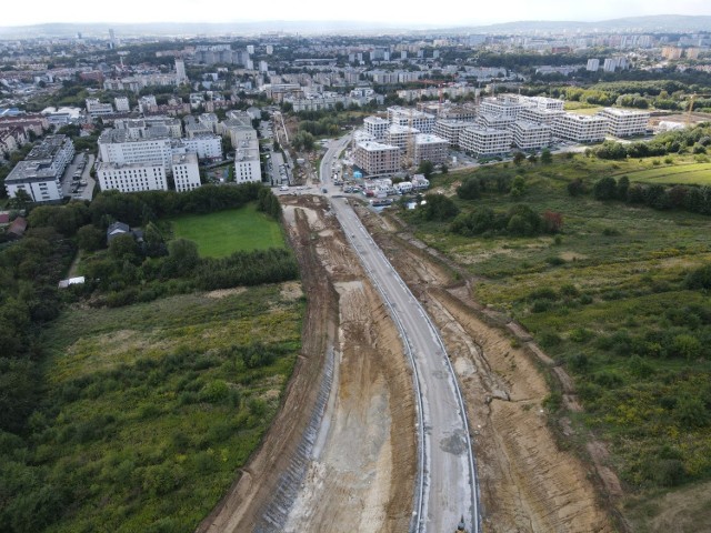 Trwa budowa linii tramwajowej z Krowodrzy Górki do Górki Narodowej.