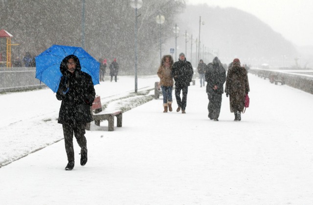 Tak było 28 grudnia 2014 roku w Gdyni. Czy kalendarzowa zima 2015 przyniesie ze sobą śnieg?