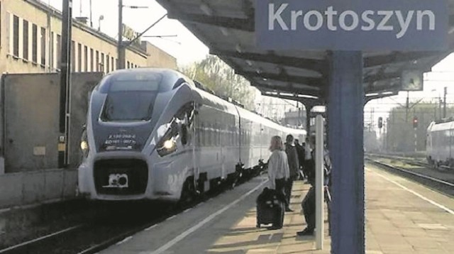 Pociągi Kolei Dolnośląskich już od połowy grudnia br. 
obsługiwać będą 6 połączeń z Krotoszyna do Wrocławia
i z powrotem