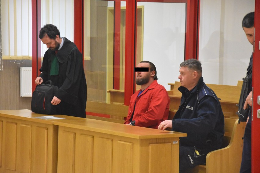 Rozprawa przeciwko Radosławowi Ś. w sądzie w Rybniku