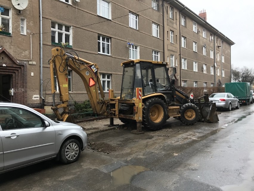 wymiana  sieci na Osiedlu Robotniczym