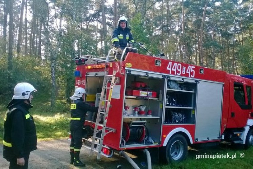 Manewry strażackie OSP z gminy Piątek [ ZDJĘCIA]