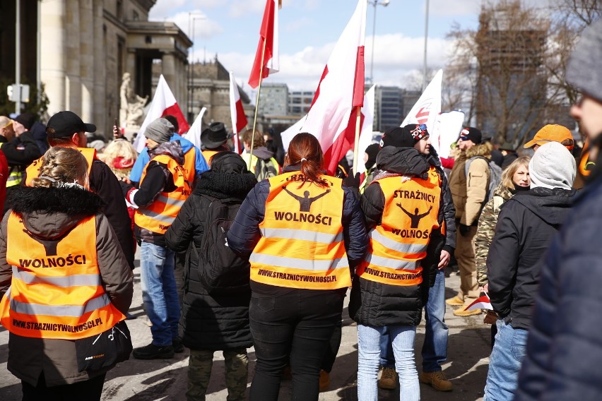 Marsz o Wolność 20 marca 2021 r. w Warszawie