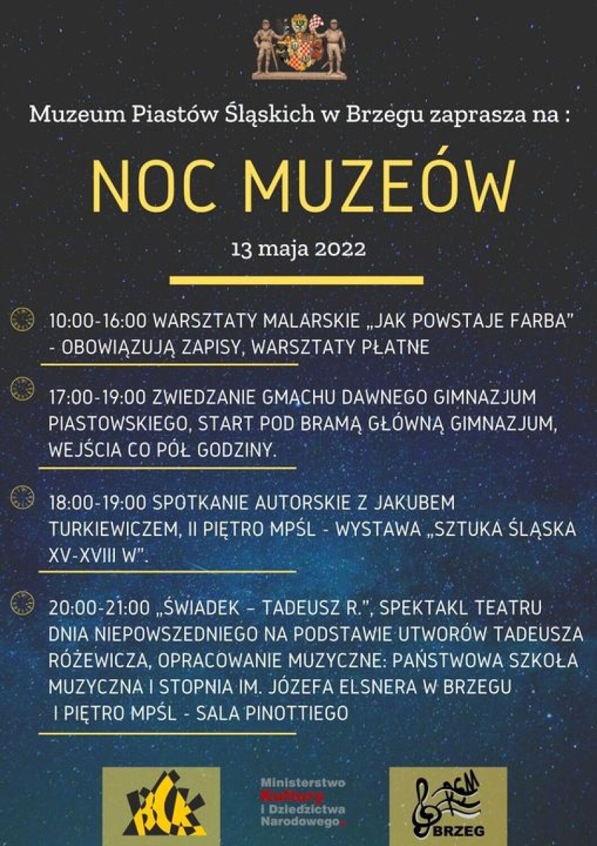 Noc Muzeów - 13.05.2022r.