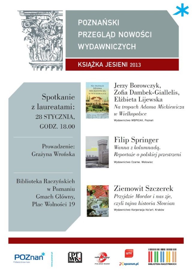 Szczerek i Springer na Książce Jesieni 2013