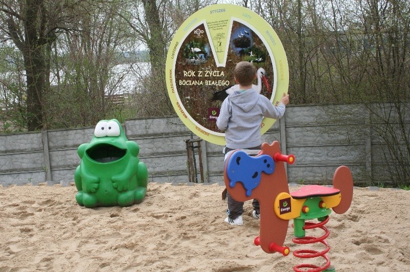 Plac zabaw w płockim zoo ufundowany przez grupę Energa