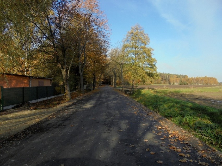 W Kopyści w gminie Łask  mają wyremontowaną drogę