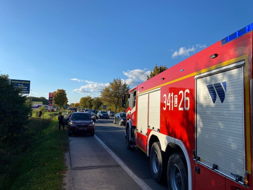 W wyniku tego zdarzenia jedna osoba została poszkodowana i...