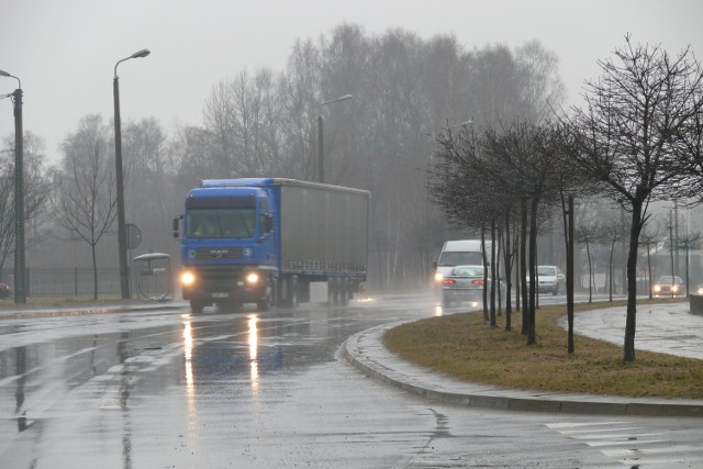 Droga krajowa nr 8 w Bełchatowie była przejezdna