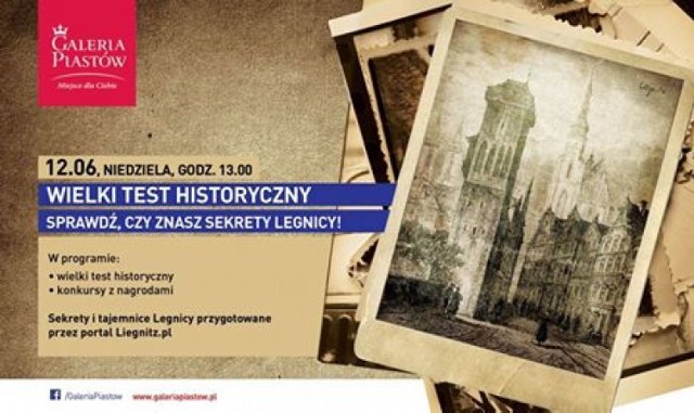 Galeria Piastów zaprasza na Wielki Test Historyczny