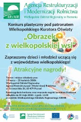 Dwa konkursy: ,,Obrazek z wielkopolskiej wsi" i ,,Ochotnicza Straż Pożarna w służbie mieszkańców wsi"
