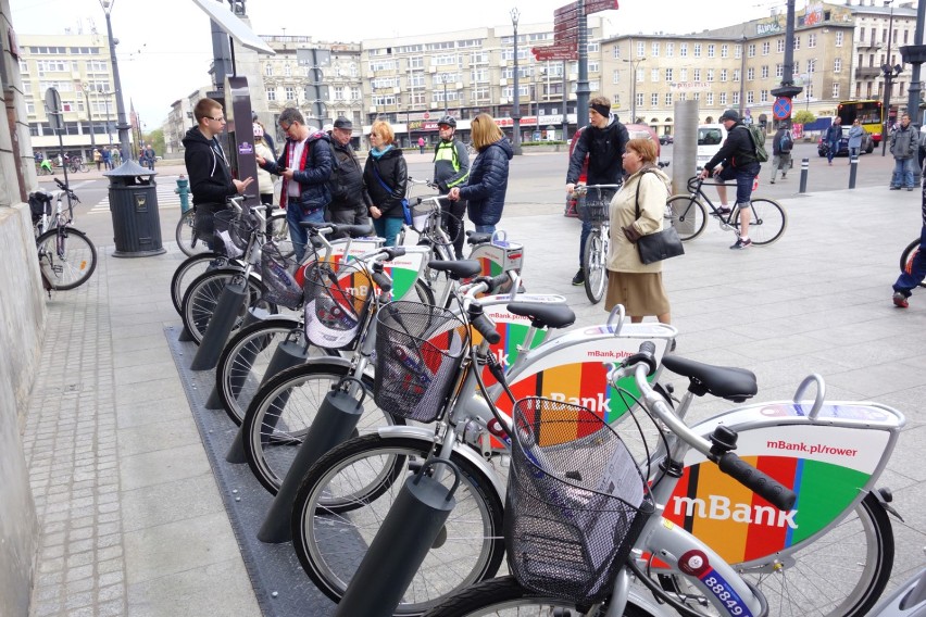 Rower miejski w Łodzi: 50 nowych stacji już w kwietniu [MAPA]