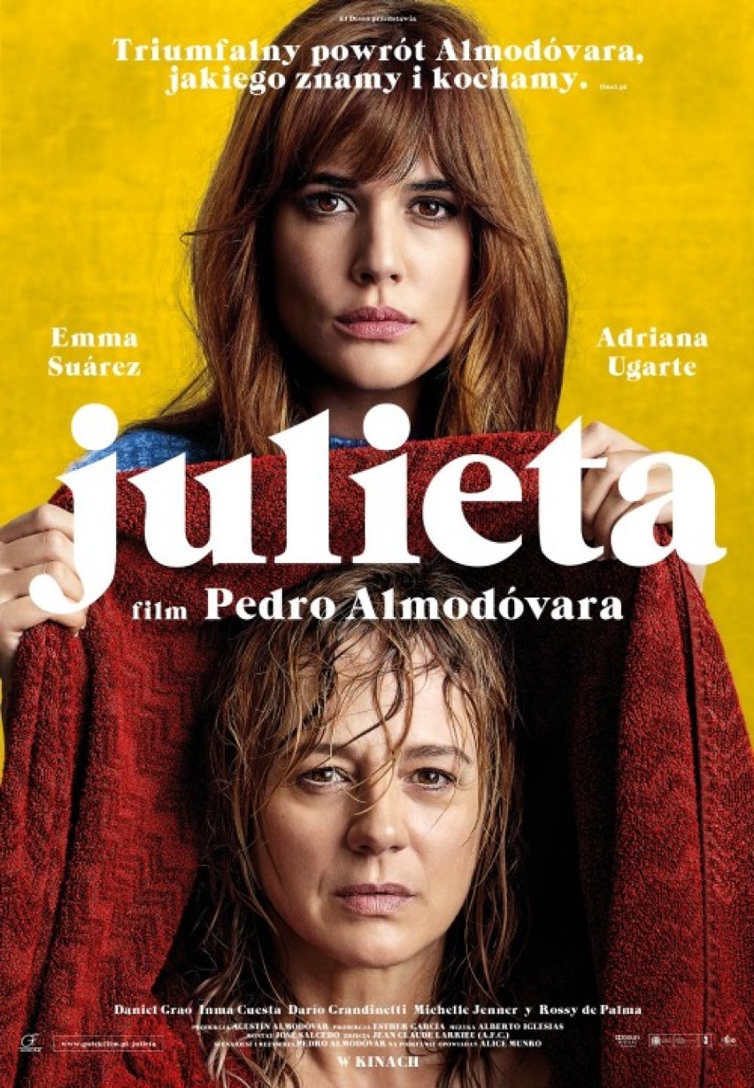 Druga propozycja to „Julieta” Pedro Almodóvara, czyli wielki...