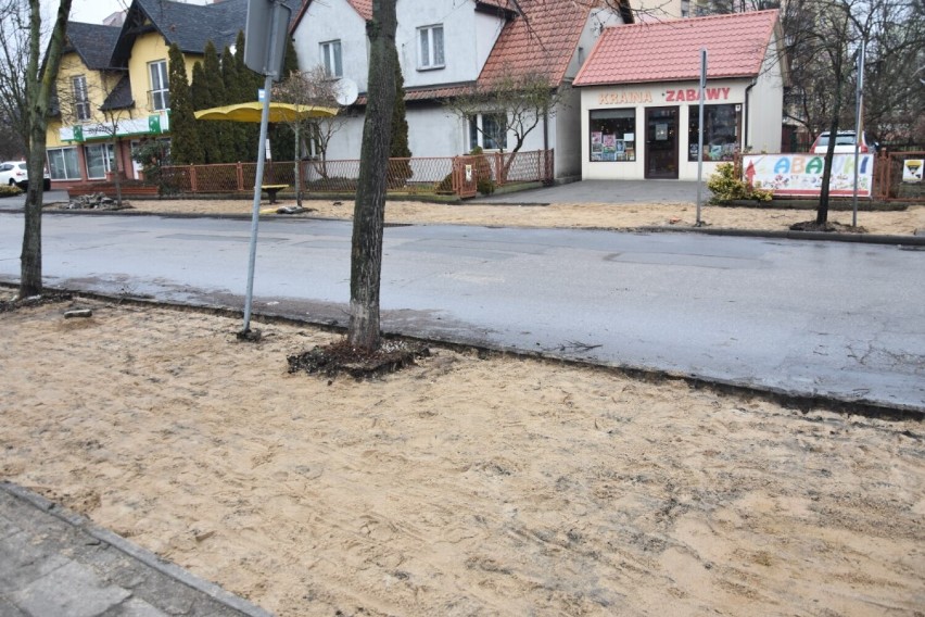 Remont ulic Jeżyka, Słowackiego i Mickiewicza. Mieszkaniec dopytuje o rozbiórkę chodnika. Znamy odpowiedź Urzędu Miejskiego w Wągrowcu