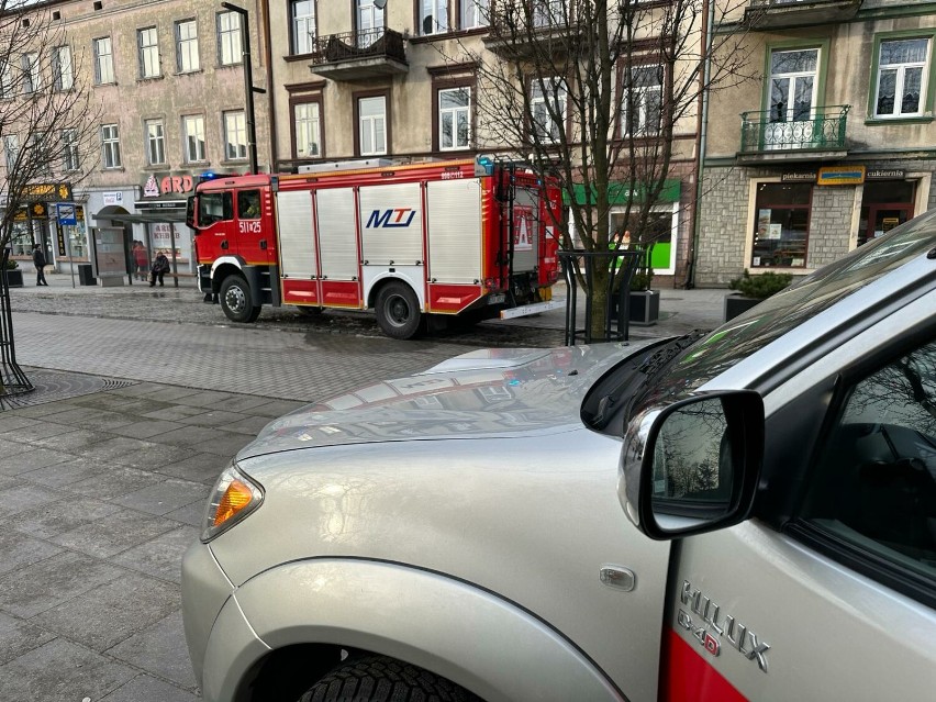 Pożar w kamienicy przy placu 3 Maja w Radomsku. To było podpalenie?