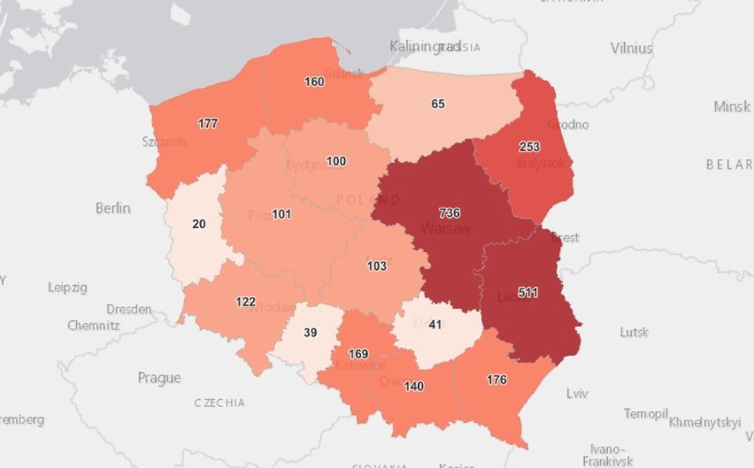 Koronawirus, raport 25 października 2021. Niski - jeszcze - przyrost zakażeń w Oświęcimiu, Olkuszu, Wadowicach i Chrzanowie